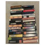 Box lot of assorted 8 Track Tapes