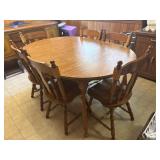 65ï¿½ x 42ï¿½ x 30ï¿½ Dining Table & 6 Chairs