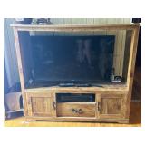 53 1/2ï¿½ x 48ï¿½ x 19ï¿½ Entertainment Center-Contents