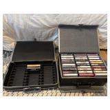 Cassette Tape Organizers & Assorted Tapes