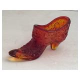 Amberina Fenton Shoe