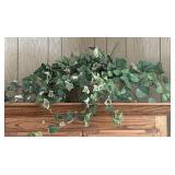 Basket & Artificial Plant