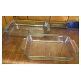 Two Pyrex Casserole Dishes