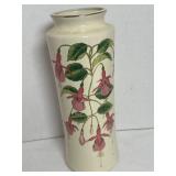 Beautiful Vtg Mount Clemens Pottery Fuchsia Vase