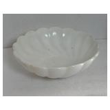 Milk glass bowl