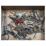 (A) Several Assorted Vintage Keys As Pictured