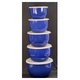 (B) Stainless Steel Mixing Bowls With Lids Set of