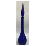 (E) Vintage Italian Empoli Rossini Cobalt Blue
