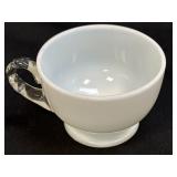 (C) Vintage Fenton Silver Crest Opalescent Coffee