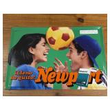 (F) 25.5" X 17.5" Metal Newport Cigarette Sign