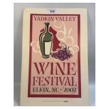 (F) 24" X 16" Yadkin Valley Wine Festival Paper