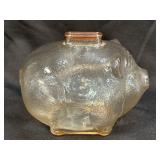 (C) Glass Piggy Bank 5" x 6"
