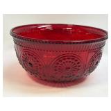 (C) Pioneer Woman Adeline Ruby Red Glass Large