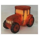 (B) Red Popcorn International Style Tractor Cab