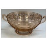 (B) Vintage Anchor Hocking Manhattan Pink