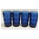 (B) Vintage Cobalt Blue Tiara Kings Crown