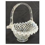 (B) Vintage FENTON Glass French Opalescent