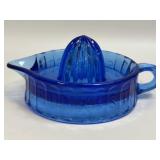 (C) Vintage Sunkist Light Cobalt Juice Reamer