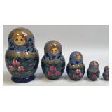 (C) Beautiful Russian Matryoshka Nesting Doll