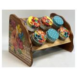 (C) The Pioneer Woman Wildflower Whimsy Six Jar
