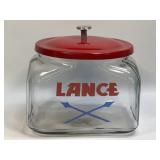(C) Retro Style Squatty Lance Jar