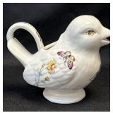 (A) GRACE Tea Ware BIRD Shaped Porcelain Figural