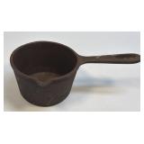(C) Antique Cast Iron Smelting Ladle 8" Wax