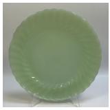 (C) Vintage Fire-King Jadeite Dinner Plate,