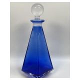 (C) VINTAGE MURANO SOMMERSO CARLO MORETTI COBALT