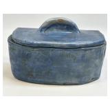 (B) Hand Made Studio Pottery Covered Box