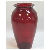 (B) Vintage Anchor Hocking Ruby Red Royal Glass