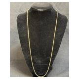 (S) 24" 14KT Gold Necklace 6.7 Grams