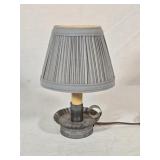 Tin Electric Lamp 8' tall