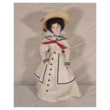Vintage 17' Porcelain Doll