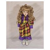 Vintage 16' Porcelain Doll