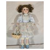 Vintage 14' Porcelain Doll