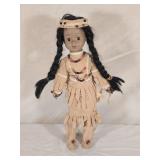 Vintage 16' Native American Doll