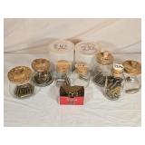 Assorted Empty Brass Cases For Reloading