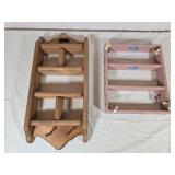 Wooden Multi Tier Shelves