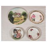 Assorted Porcelain Plates