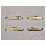 4 Vintage Pocket Knives