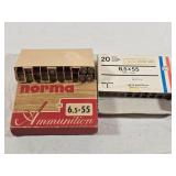 6.5x55 Empty Brass For Reloading