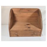 Solid Wood Shelf w/ Drawer 18'L 10ï¿½'D 14'T