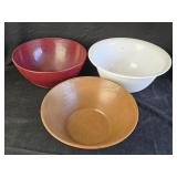 Assorted Large Plastic Bowls