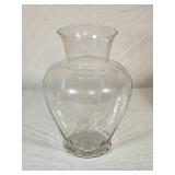 Clear Glass Vase 10ï¿½' tall
