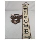 Woodel Ducks & Welcome Tapestry