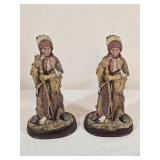 2 Resin Indiand 9ï¿½' tall