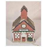 Ceramic Lighted School 6'x4'x9ï¿½'