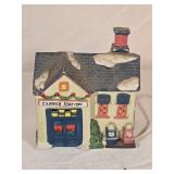 Ceramic Lighted Service Station 6ï¿½'x4'x 7ï¿½'