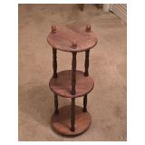 3-Tier Solid Wood Plant Stand 9'W 23'T